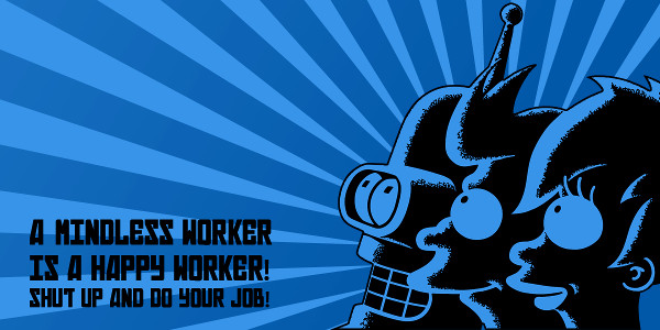 Futurama: shut up and do your job !