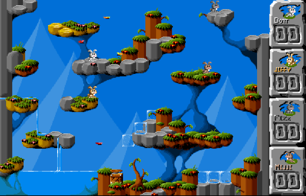 Screenshot du jeu Jump'n'bump