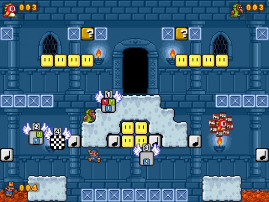 Screenshot du jeu Super Mario War