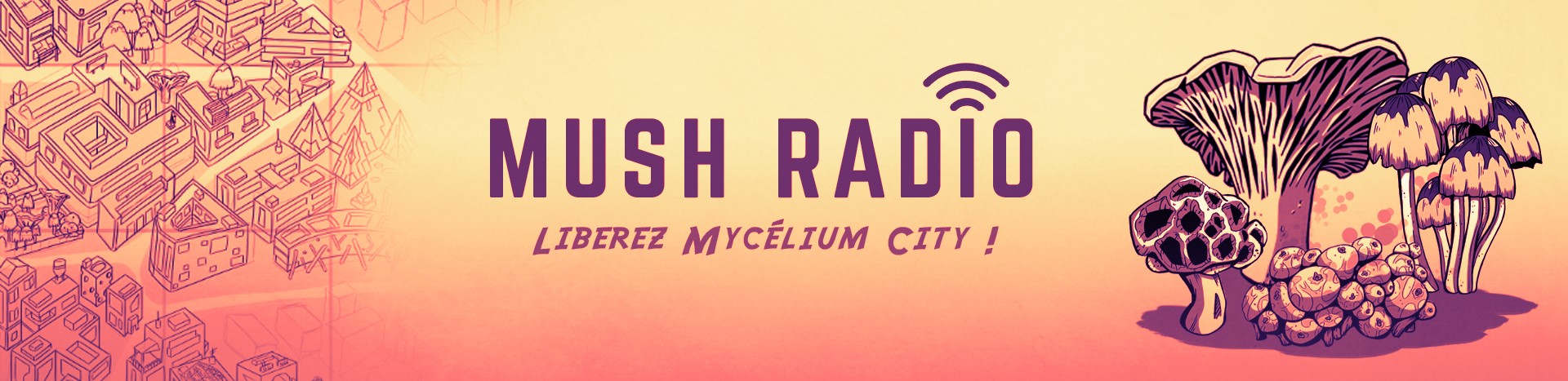 Bannière Mush Radio