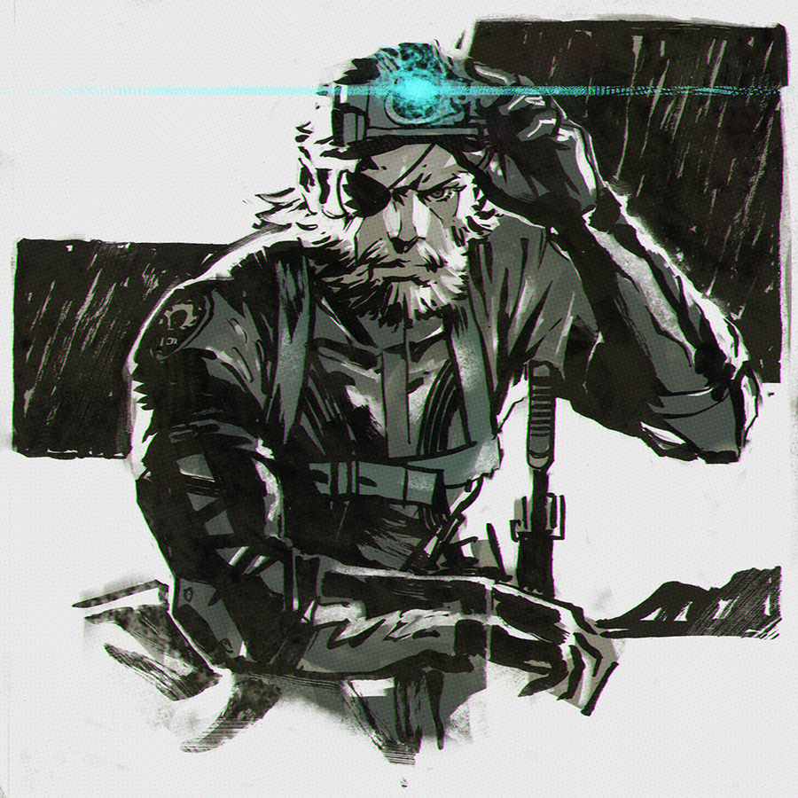 Metal Gear Solid V: Ground Zeroes by Kuvshinov-Ilya