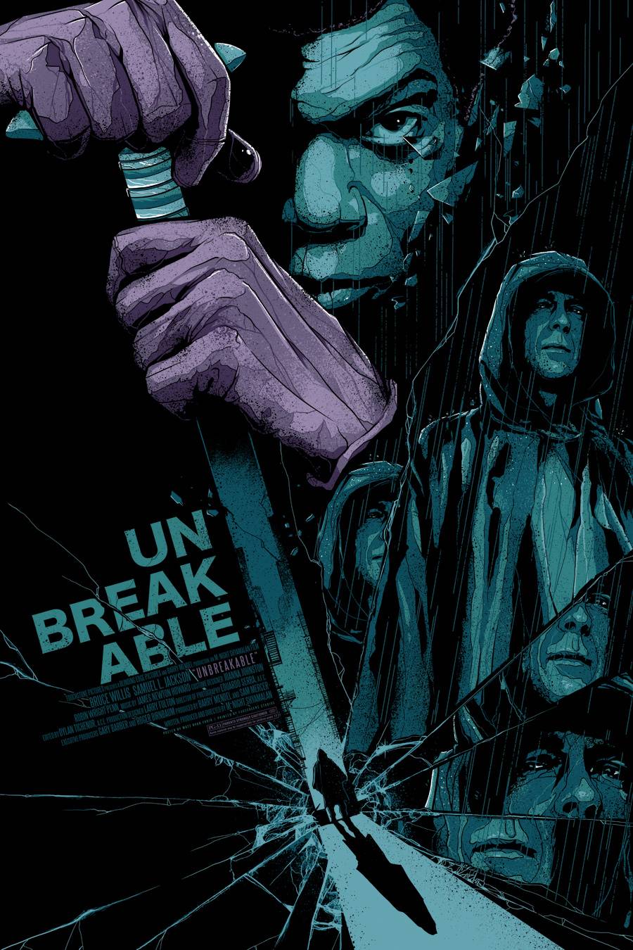 Unbreakable movie poster
