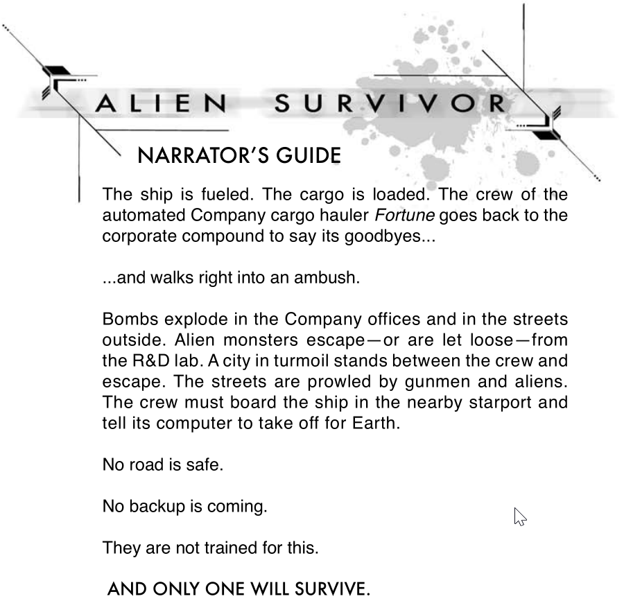 Alien Survivor